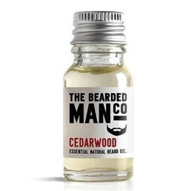 The Bearded Man Company Cedarwood Beard Oil Conditioner Male Grooming Gift 10ml