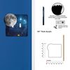 Off the Wall Plates - Moon Outer Space Decorative Acrylic Electrical Cover - Double Light Switch