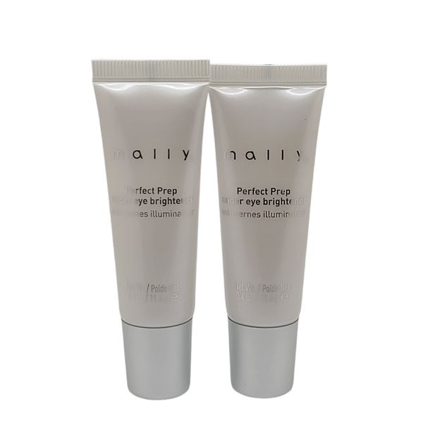 2 Pack Mally Perfect Prep Under Eye Brightener Deeper .4oz