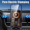 66W Fast Wireless Phone Charger Automatic  Air Vent Secure Mount Clamp Holder US
