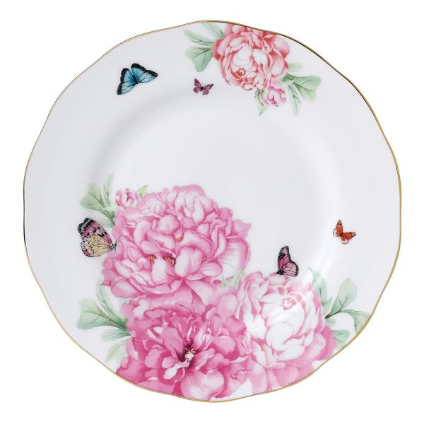 Royal Albert Miranda Kerr Friendship 40001558 20cm Side Plate, White, Fine Bone China