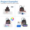 Freenove Super Starter Kit for BBC micro:bit (Not Included, Works with V1 & V2), 266-Page Detailed Tutorial, 191 Items, 38 Projects, Blocks and Python Code