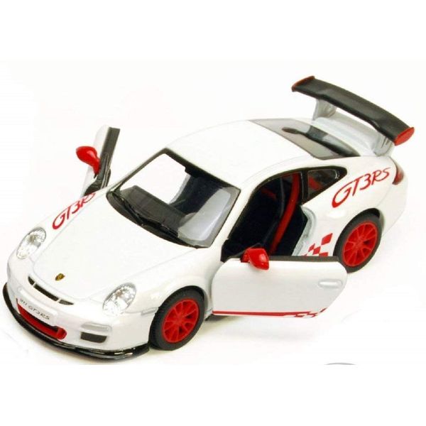 Porsche 911 GT3 RS 1:36 Scale 5inch Die Cast Model Toy Sports Car - White