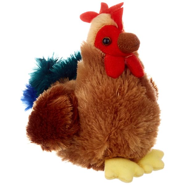 Aurora, 31305, Mini Flopsies Cockerel, 8In, Soft Toy, Brown