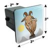 GRAPHICS & MORE Goat On Mountain Top Tow Trailer Hitch Cover Plug Insert