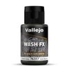 Vallejo 35 ml, Wash-Farbe für Modellbau dunkelgrau