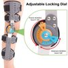 Hinged Knee Brace ROM Post Op Knee Immobilizer Adjustable Knee Immobilizer Suppo