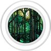 Forest Stained Glass PopSockets PopGrip for MagSafe