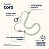 Dopper Cord Sage Green - Adjustable Shoulder Strap Water Bottles