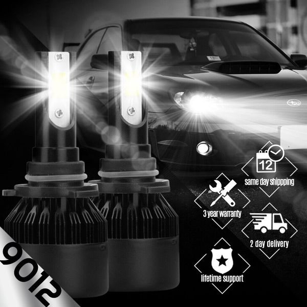 XENTEC LED HID Headlight Conversion kit 9012 6000K for 2011-2015 Chevrolet Volt