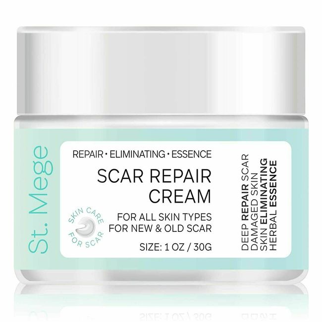 St. Mege Scar Repair Cream For Adults New and Old Scars Acne Scars Surgery Scars