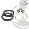 JS Water Meter Accessory Kit with 1 Inch Connection Thread with Plump and Wire