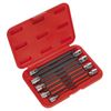 Sealey Ak62261 TRX-Star Socket Bit Set 9Pc 3/8Sq Drive 150Mm