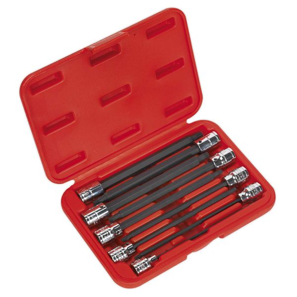 Sealey Ak62261 TRX-Star Socket Bit Set 9Pc 3/8Sq Drive 150Mm
