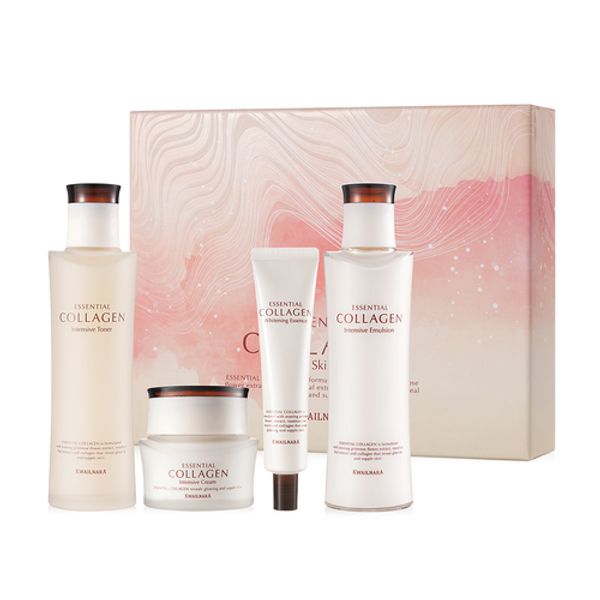 Kwailnara Essential Collagen Repairing Skin Care 4-Piece Set