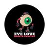 Funny Eyeball Face Roller Skating PopSockets Swappable PopGrip
