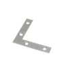 48 x Flat Corner Bracket 50MM (2 inch) BZP Steel