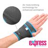 Express Orthopaedic Medically Approved Elastic Wrist Support Compression Wrap - Unisex & Bilateral Design