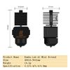 HIKUDIY 0.6mm Bambu Lab A1/A1 Mini Hotend, 3D Printer Parts Replacement Print Head for Bambu Lab A1/A1 Mini 3D Printer