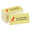 PRICARO Haftnotizen "Stempel und Unterschrift", 100 Blatt, 5 Stück