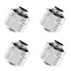 VOANZO 4PCS PC Water Cooling Connectors G1/4 Thread Nozzle PC Water Cooling Pipe Fitting Compression Fitting