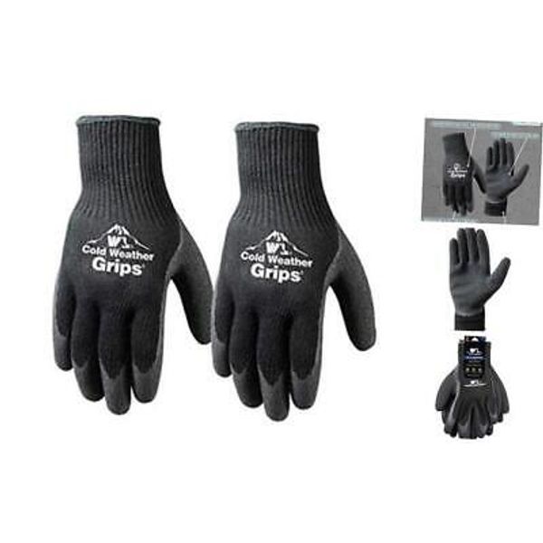 Cold Weather Latex Grip Versatile Winter Work Gloves | Cut & Tear Medium