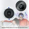 Herdio 6.5" In/outdoor Bluetooth Waterproof Ceiling Speakers + Wall Amplifier