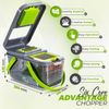 22-in-1 Handheld Vegetable Chopper – Fast, Efficient Slicing, Dicing & Grating 