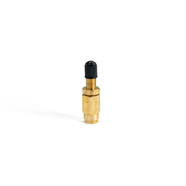 1/4" Air Line to Schrader Valve Brass Compression Fitting