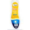 Custom Comfort Refresh Foot Care Memory Foam Support Insoles (1 Pair)