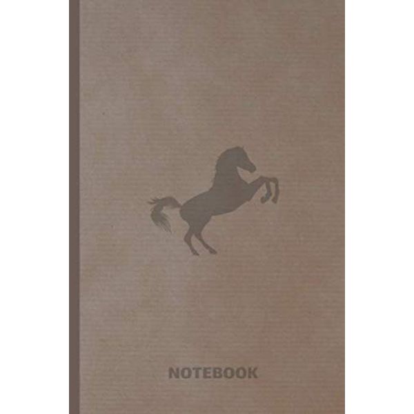 Horse Notebook: Animal Brown Notebook (Simple Notebook, Journal, Diary, 110 Pages, Lined, 6 x 9)