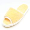 Life Style Mop II Cleaning Slippers, Size M, Antibacterial, Odor Resistant, Absorbent and Quick Drying, Washable, Bathtub Slippers, Mop Slippers, Made in Japan - yellow