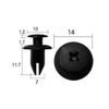 Boston BC5200 Auto Parts Scrivet Black 10 per Bag