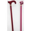 Oak L-Shaped Cane Cane Pink Image Right