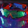 Night Vision Goggles Adjustable LED Luminous Glasse LED Eye Protector Super-Cool