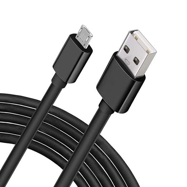 DIGITMON 6FT Black Micro Speaker Replacement Premium USB Cable for Creative Sound BLASTERAXX AXX 200