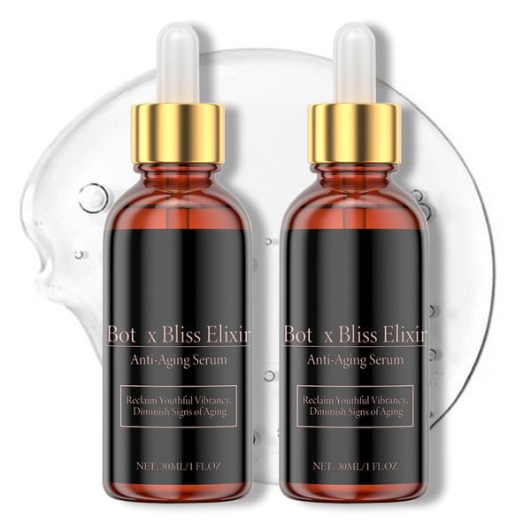Boto-X Bliss Elixir Serum, Anti Wrinkle Serum, Boto-X Serum For Deep Wrinkles, Olavitas Boto-X Serum, Olivita Liquid Boto-X Serum, Reclaim Youthful Vibrancy, Diminish Signs Of Aging(2 Pack)