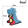 Fuzzl Rex Dinosaurier Hundespielzeug Blau