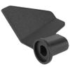 Blade Paddle for Breadmaker, Bread Maker Paddle, Non Stick Coating + Carbon Steel Material Bread Mixing Paddle Replacement Part, for Kitchen Breadmaker Baker Machine