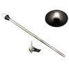 Pactrade Navigation All Round Warm White Stern Light 24'',  2-Prong Chrome Base
