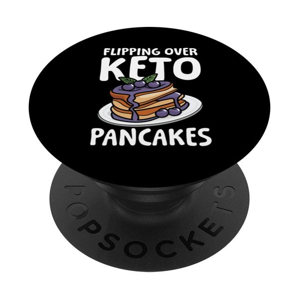Flipping Over Keto Pancakes PopSockets Adhesive PopGrip