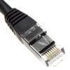 kenable Network CAT6 UTP Ethernet RJ45 Extension Male/Female Cable Black 3m [3 metres]