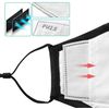 (5pcs) PM2.5 Filter 5 Layer Face Mask Filter Super Fresh Air Filter Adult