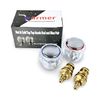 Pair of Chrome Plated Replacement Faucet Heads