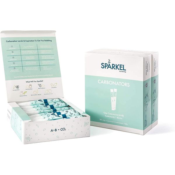 Spärkel Carbonator 90-Pack (3 X Carbonator 30-Packs) - for Spärkel Beverage Syst