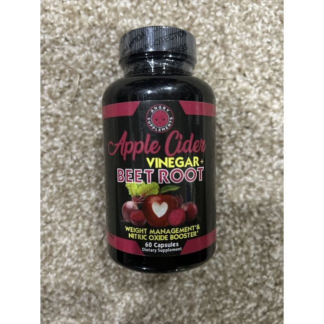 Angry Supplements Apple Cider Vinegar + Beetroot - Weight Management