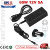 12V 60W Adapter Power Cord For DVR NVR Security Cameras System CCTV Accessories
