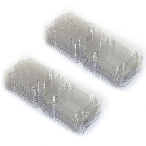 CPU Shell Case Plastic Storage Storage Case Compatible with LGA775/115X/1200 (Set of 20)