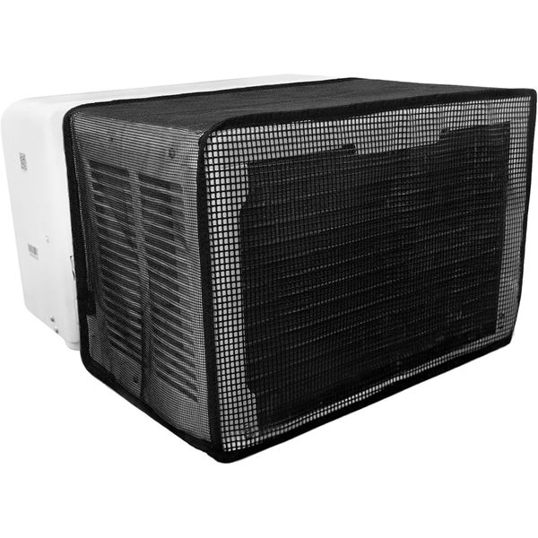 Window Air Conditioner Covers Specially for Midea U-Shaped Outdoor Unit, Black