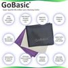 GoBasic Super Sparkle Microfiber Lens Cleaning Cloths (3)